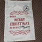 Canvas Santa Bags