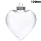 Christmas Ornaments - Flat Disc Silver Top